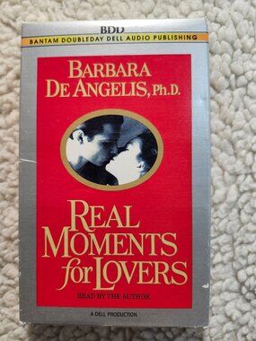 Barbara De Angelis Real Moments for Lovers Audiobook 2 Cassettes Read by Author